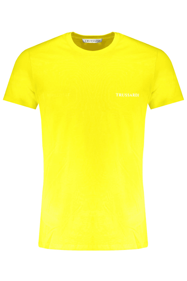 8878TRUSSARDI T-SHIRT MANICHE CORTE UOMO GIALLO