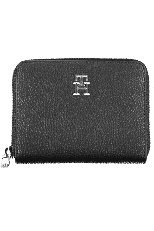 6484TOMMY HILFIGER PORTAFOGLIO DONNA NERO