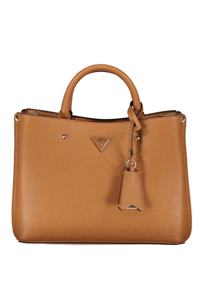 6851GUESS JEANS BORSA DONNA MARRONE