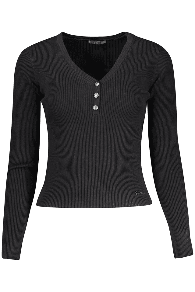 10646GUESS JEANS MAGLIA DONNA NERO