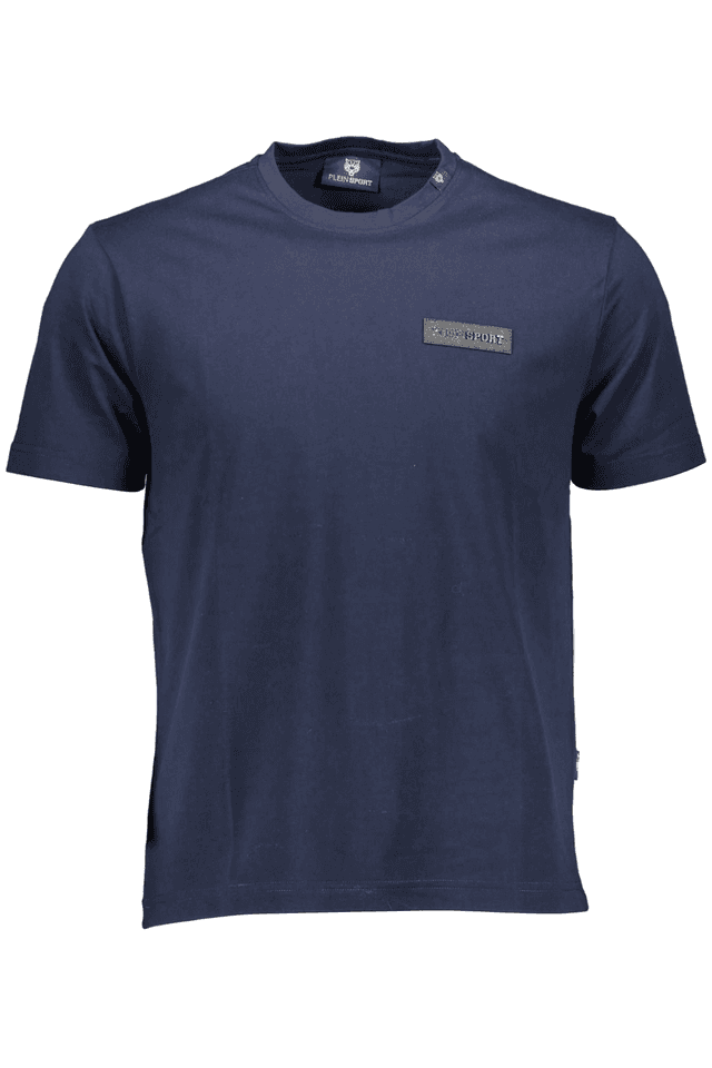 1235PLEIN SPORT T-SHIRT MANICHE CORTE UOMO BLU