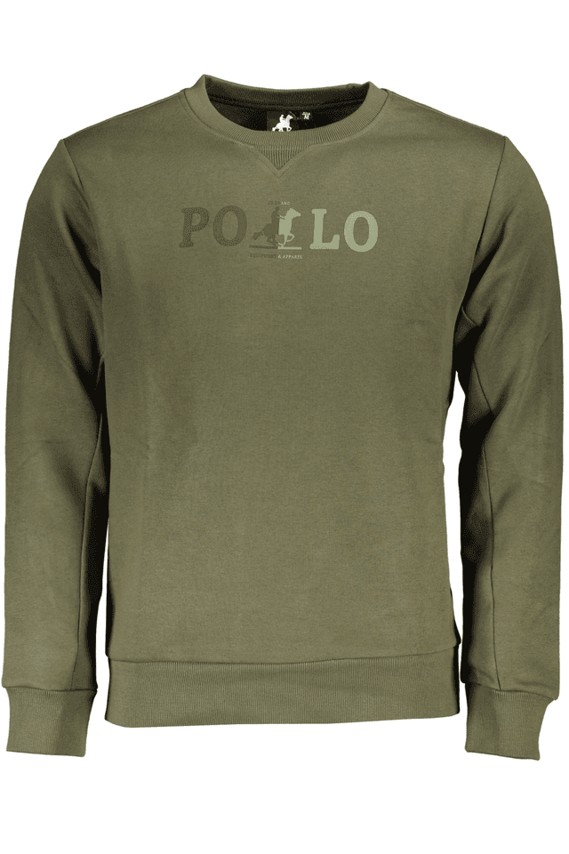 7412U.S. GRAND POLO FELPA SENZA ZIP UOMO VERDE