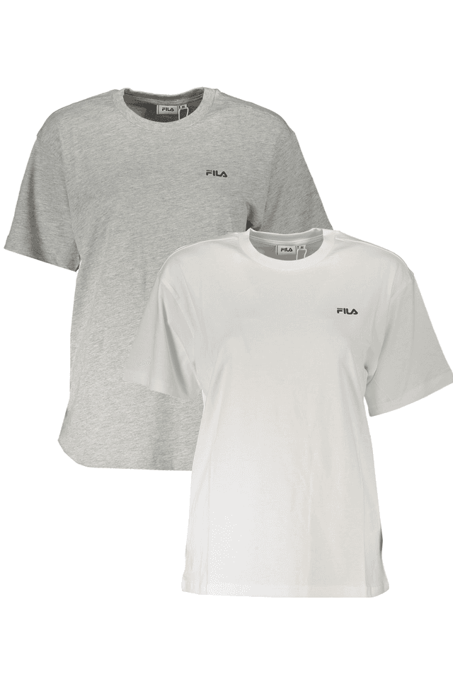 7497FILA T-SHIRT MANICHE CORTE DONNA BIANCO