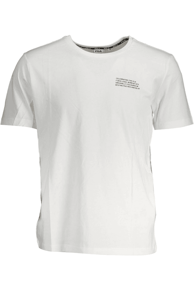 3508FILA T-SHIRT MANICHE CORTE UOMO BIANCO