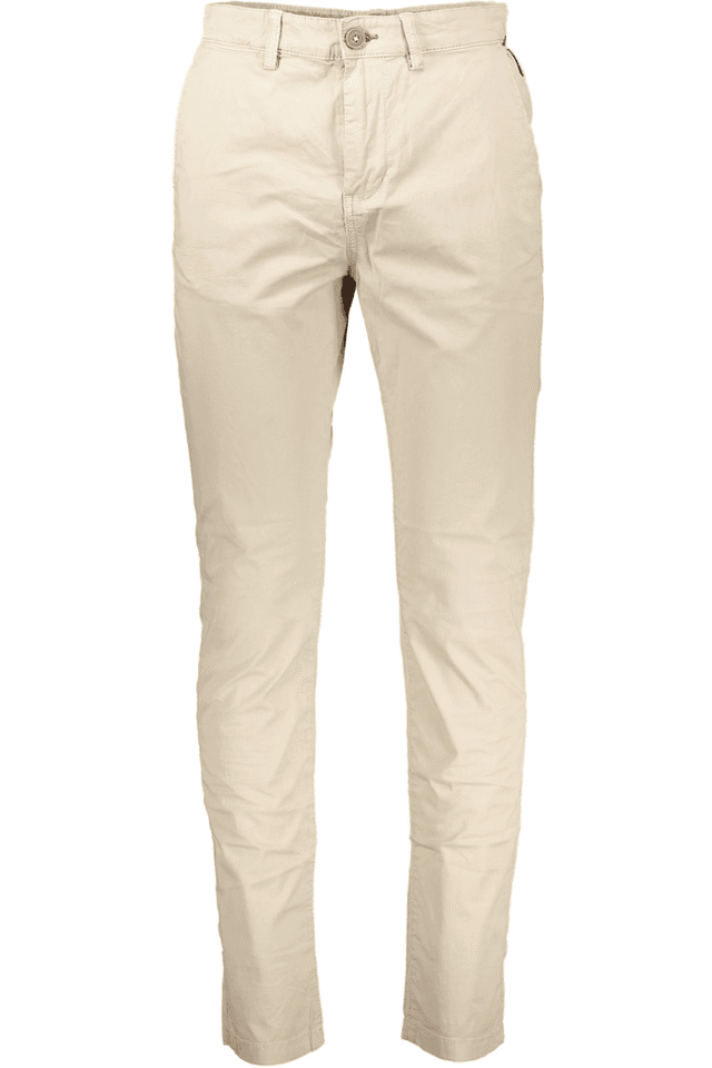 7704NAPAPIJRI PANTALONE UOMO BEIGE