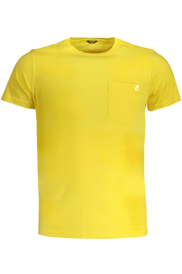 9737K-WAY T-SHIRT MANICHE CORTE UOMO GIALLO