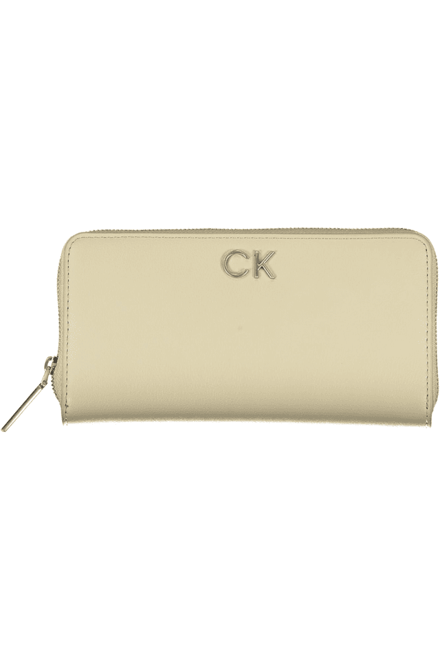 7319CALVIN KLEIN PORTAFOGLIO DONNA BEIGE