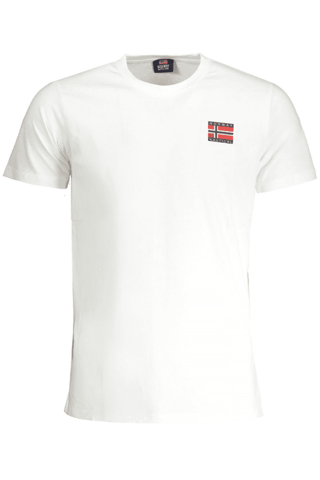 8956NORWAY 1963 T-SHIRT MANICHE CORTE UOMO BIANCO
