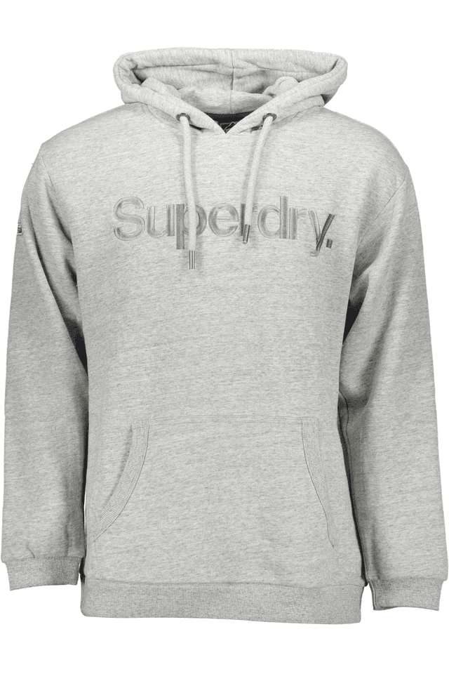 1265SUPERDRY FELPA SENZA ZIP UOMO GRIGIO