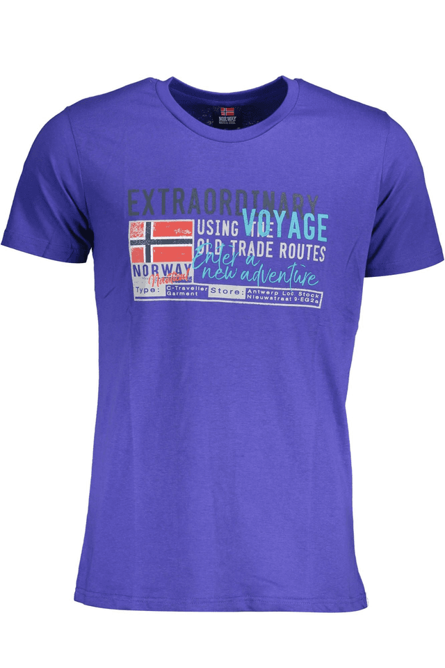 3949NORWAY 1963 T-SHIRT MANICHE CORTE UOMO BLU