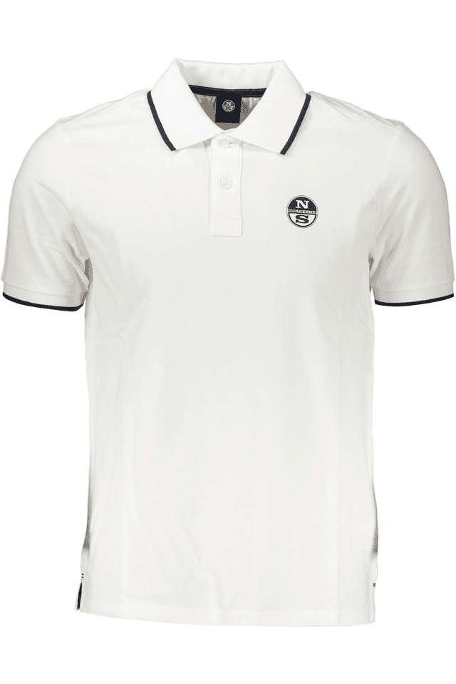 7100NORTH SAILS POLO MANICHE CORTE UOMO BIANCO