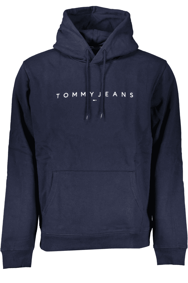 7216TOMMY HILFIGER FELPA SENZA ZIP UOMO BLU