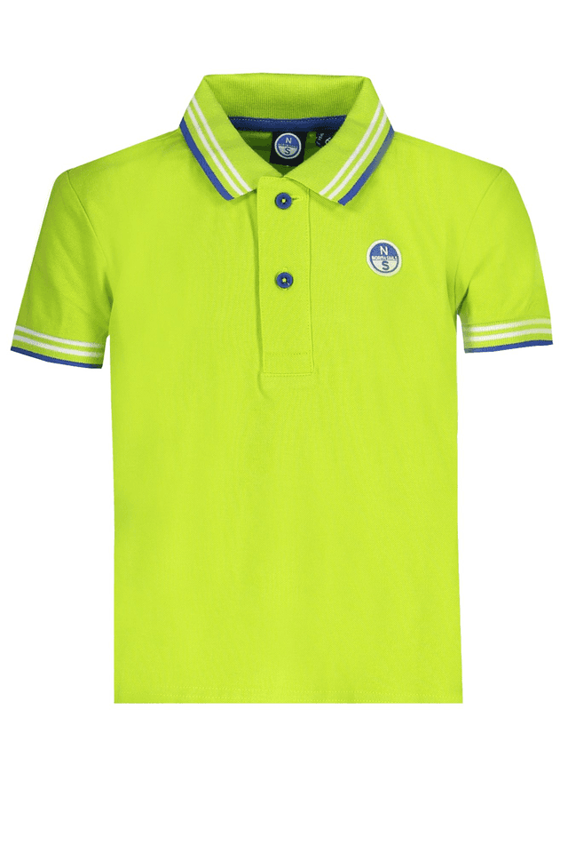 8400NORTH SAILS POLO MANICHE CORTE BAMBINO VERDE