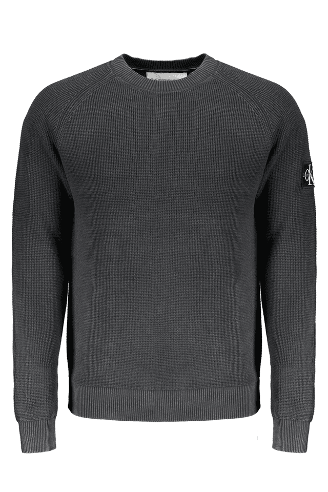 8460CALVIN KLEIN MAGLIA UOMO NERO