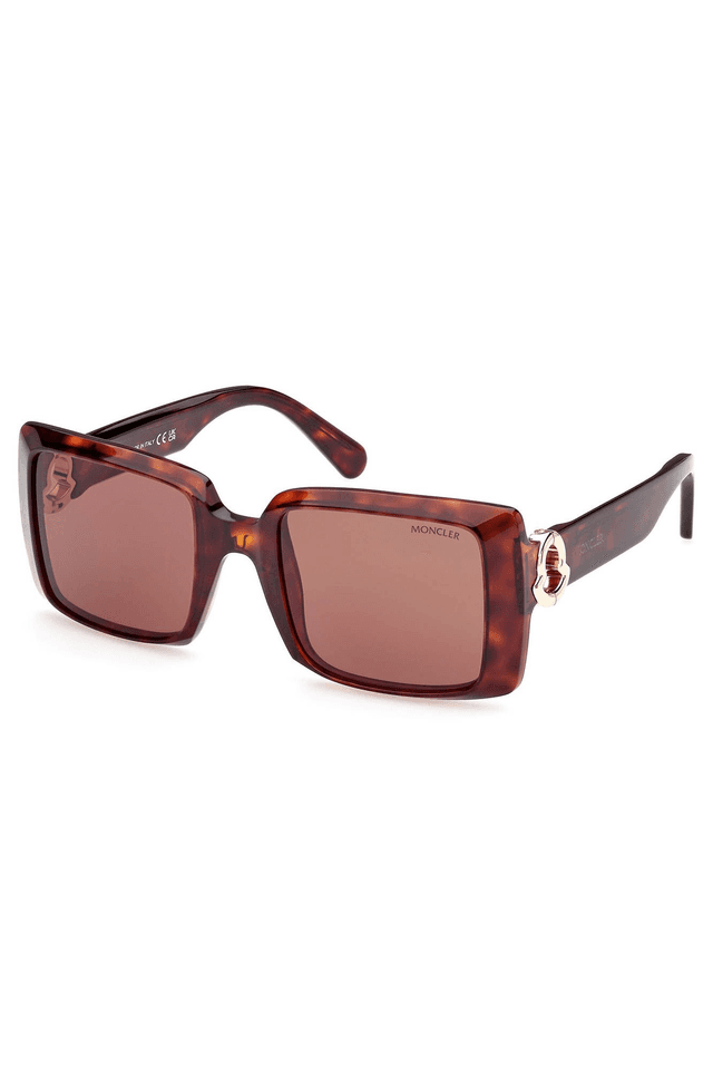 4343MONCLER OCCHIALE DA SOLE DONNA MARRONE