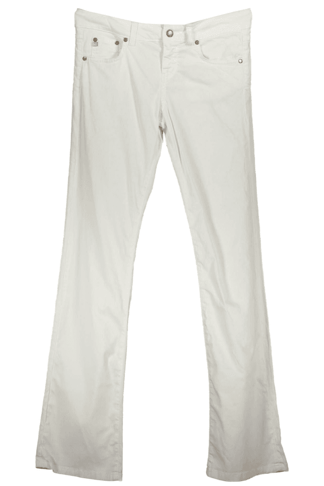 3164PHARD PANTALONE DONNA BIANCO