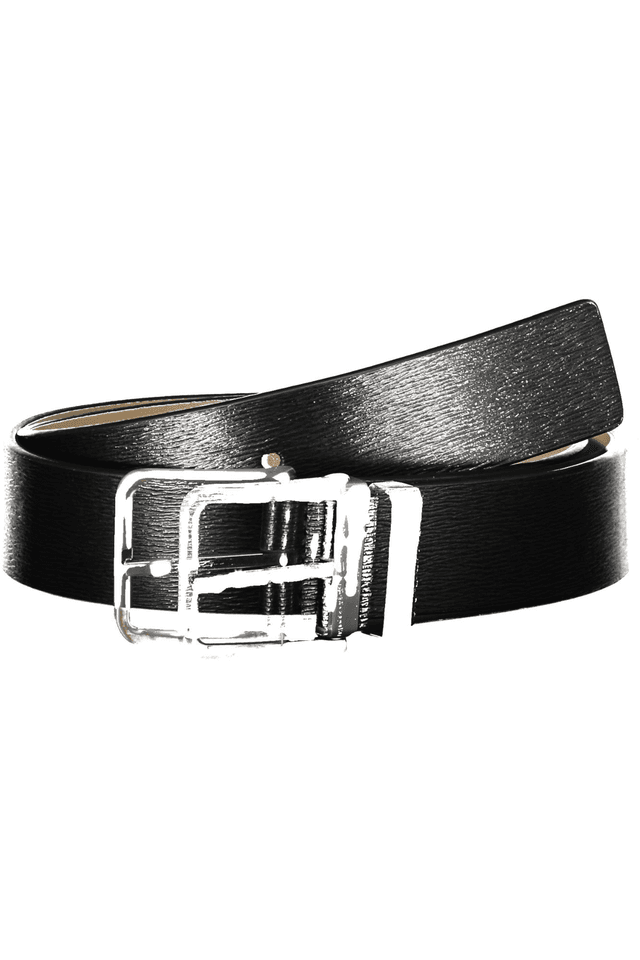 7244CALVIN KLEIN CINTURA IN PELLE UOMO NERO