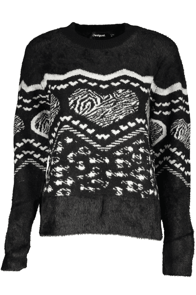 5519DESIGUAL MAGLIONE DONNA NERO
