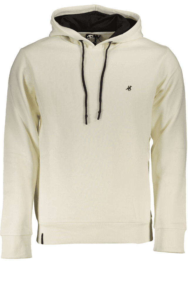 4847U.S. GRAND POLO FELPA SENZA ZIP UOMO BIANCO