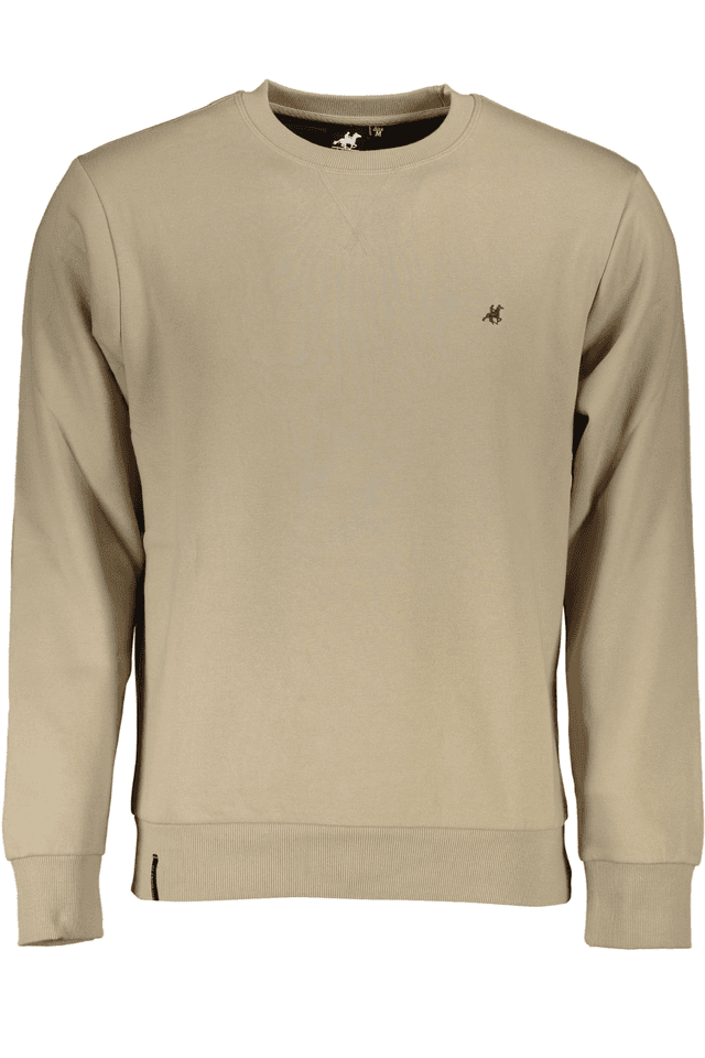 4855U.S. GRAND POLO FELPA SENZA ZIP UOMO BEIGE