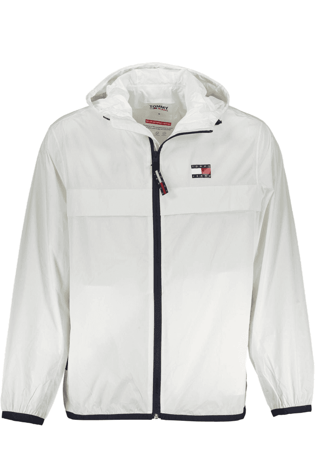4666TOMMY HILFIGER GIACCA SPORTIVA UOMO BIANCO
