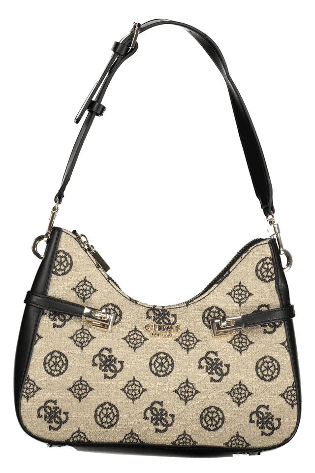 8935GUESS JEANS BORSA DONNA NERO