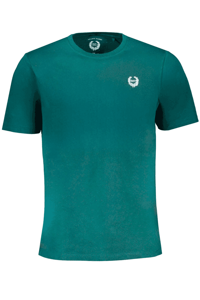 9620GIAN MARCO VENTURI T-SHIRT MANICHE CORTE UOMO VERDE