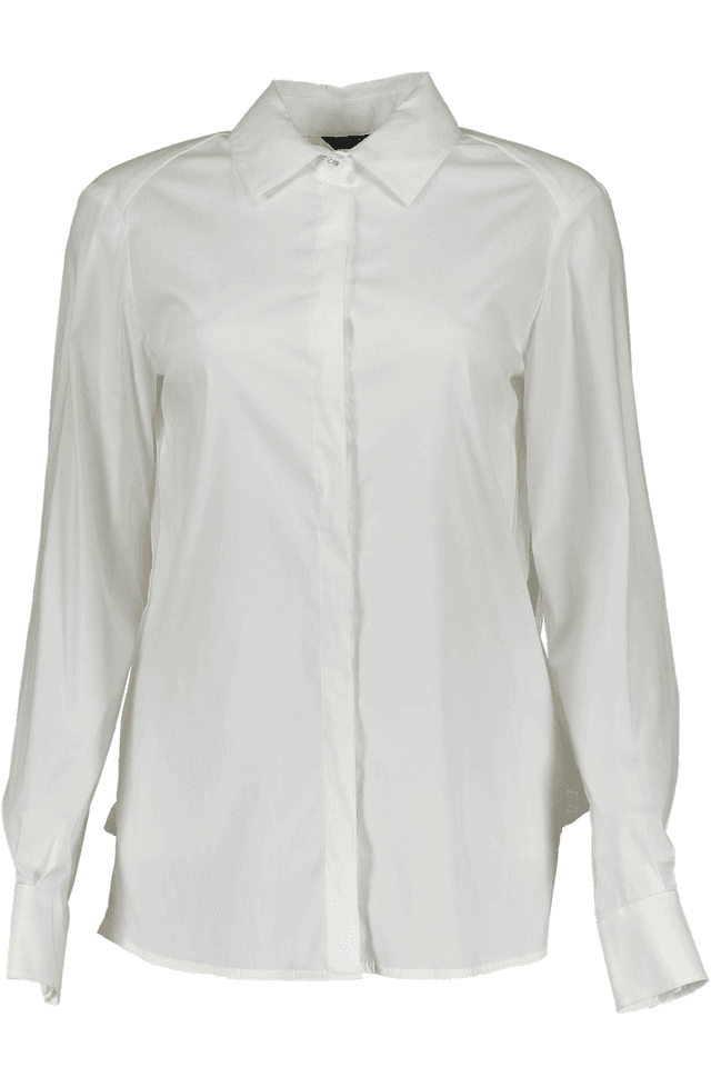 31GUESS MARCIANO CAMICIA MANICHE LUNGHE DONNA BIANCO