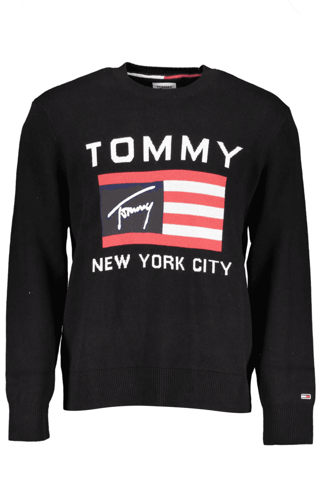 6465TOMMY HILFIGER MAGLIA UOMO NERO