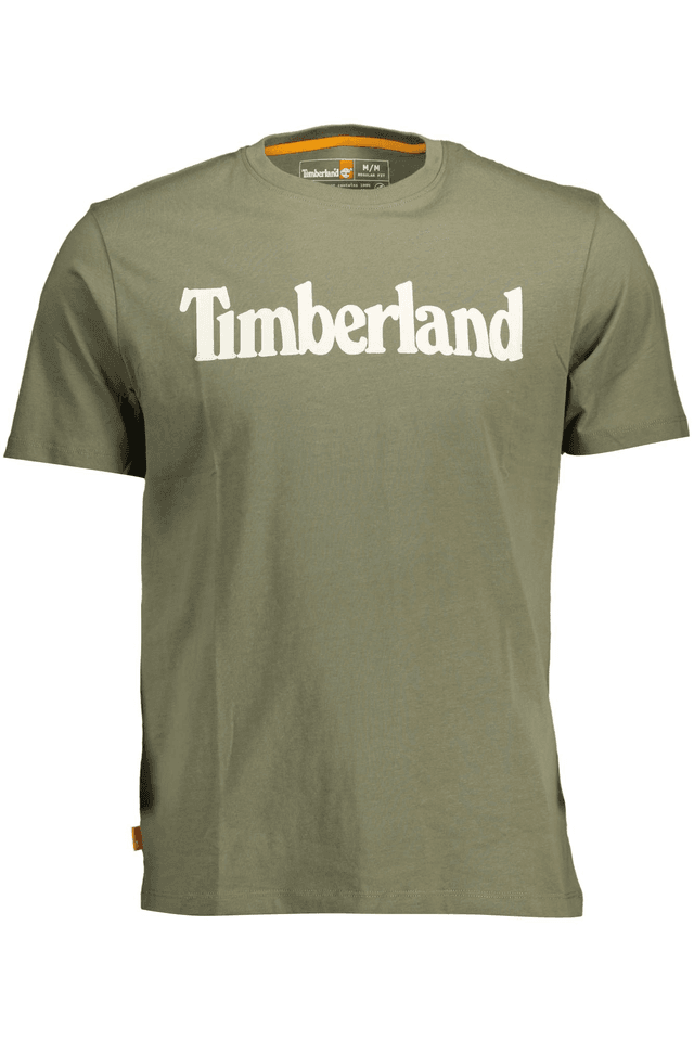 1487TIMBERLAND T-SHIRT MANICHE CORTE UOMO VERDE