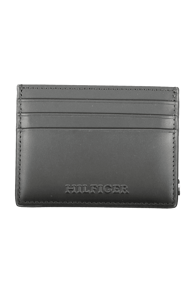9484TOMMY HILFIGER PORTAFOGLIO UOMO NERO