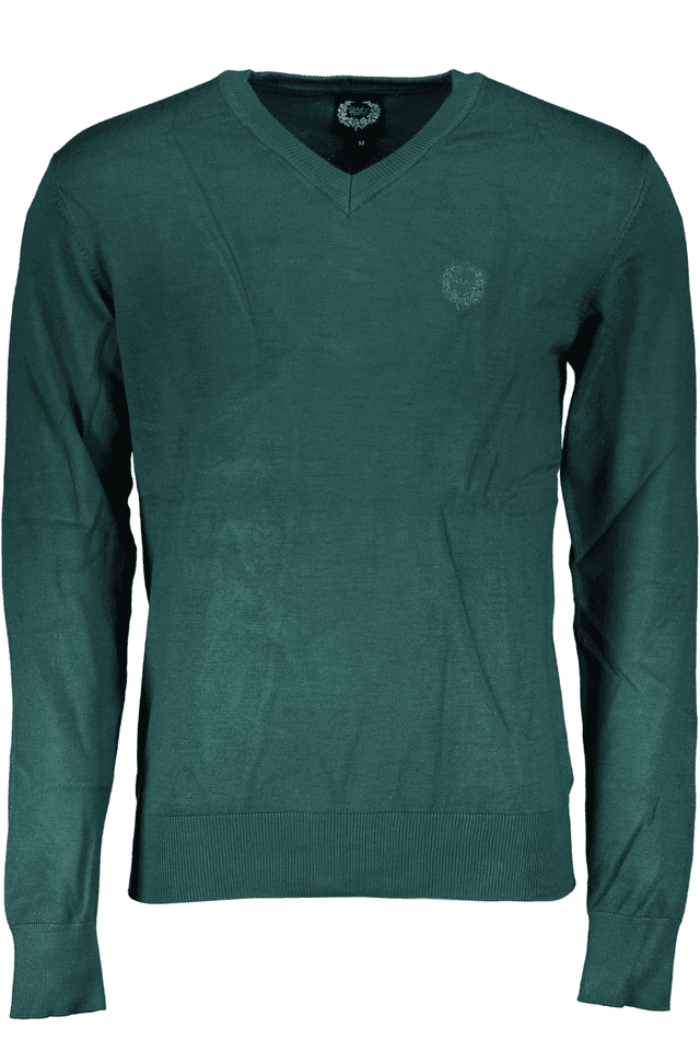 6196GIAN MARCO VENTURI MAGLIA UOMO VERDE