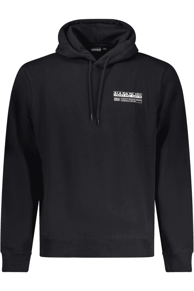 10363NAPAPIJRI FELPA SENZA ZIP UOMO NERO