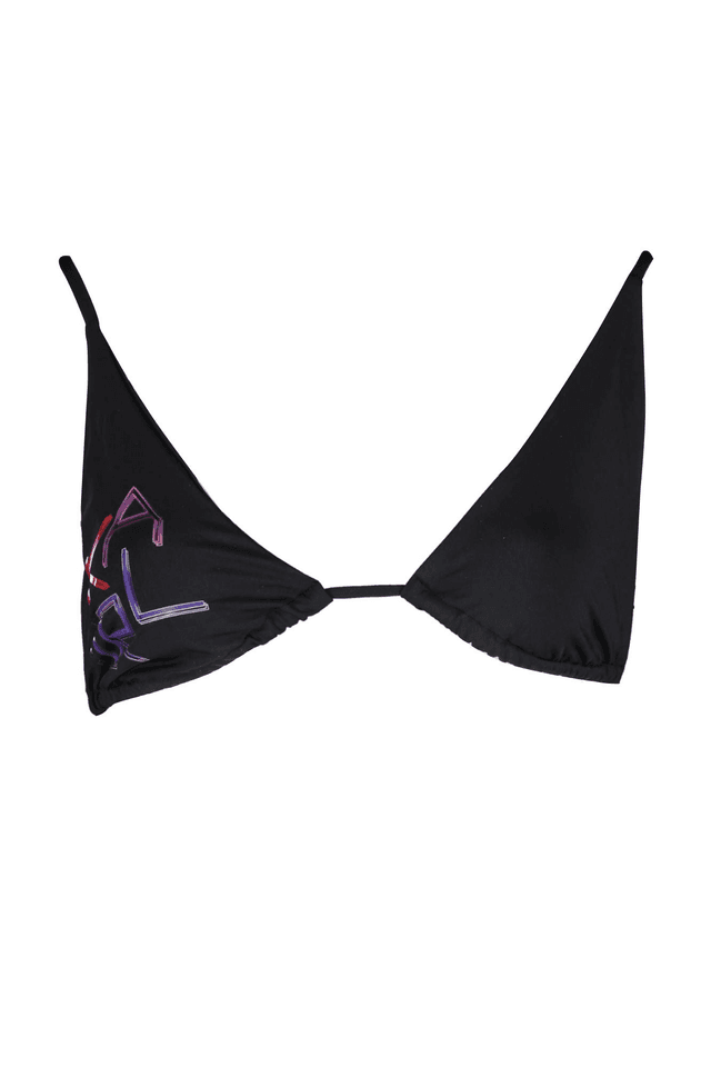 1353KARL LAGERFELD COSTUME PARTE SOPRA DONNA NERO