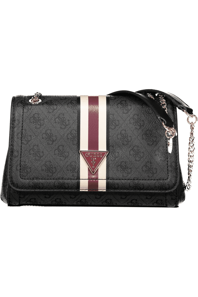10441GUESS JEANS BORSA DONNA NERO