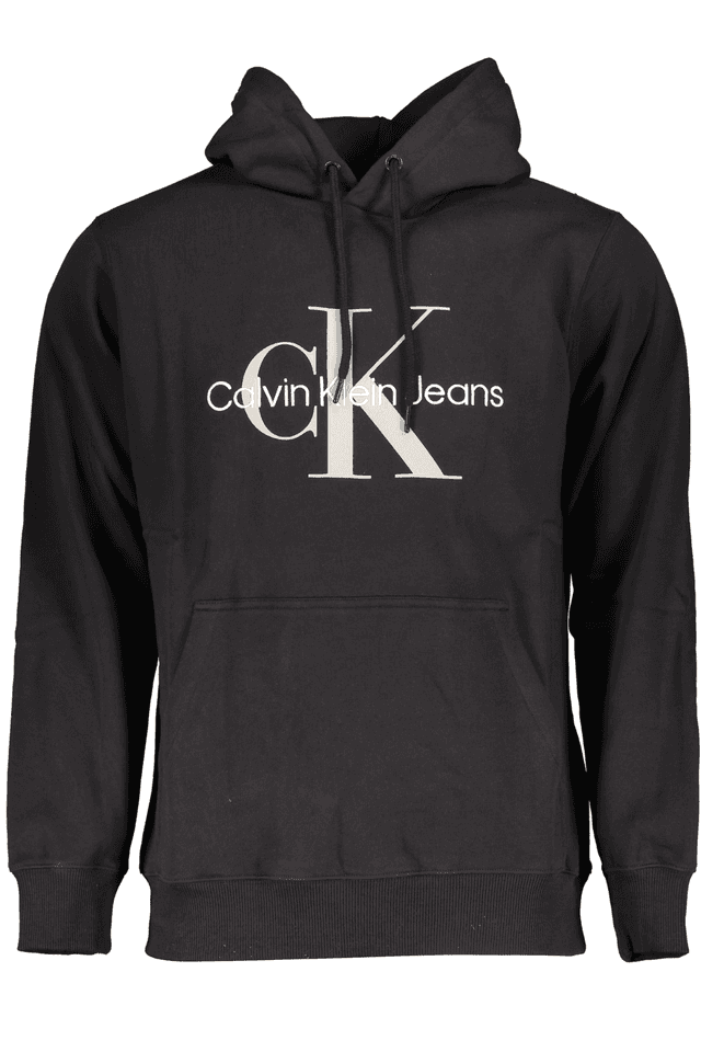5501CALVIN KLEIN FELPA SENZA ZIP UOMO NERO
