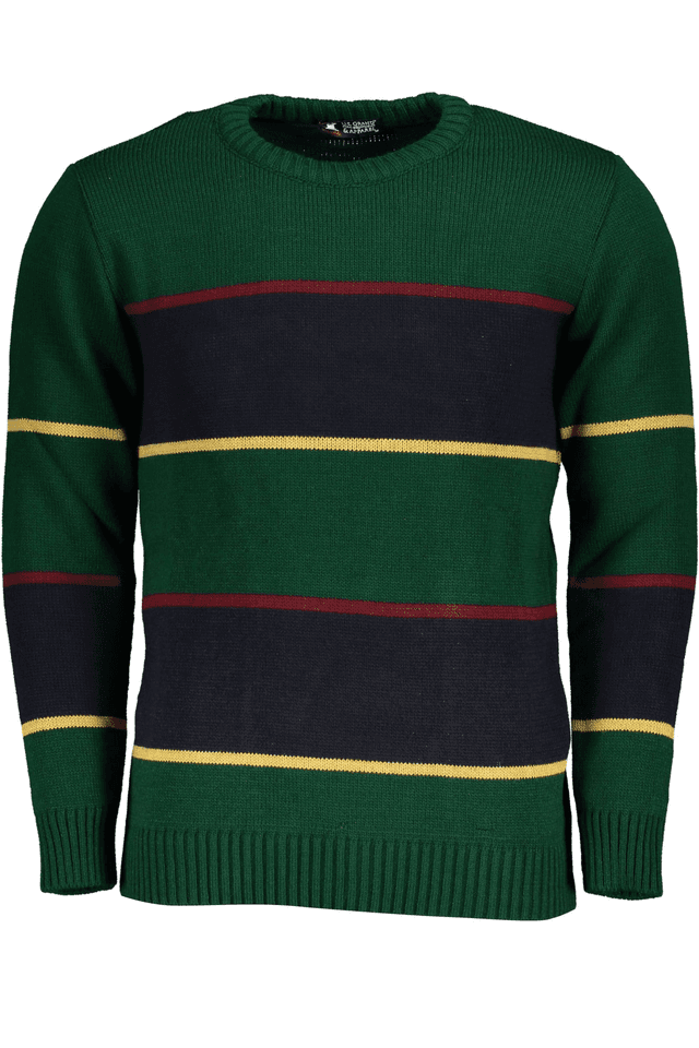 6029U.S. GRAND POLO MAGLIONE UOMO VERDE