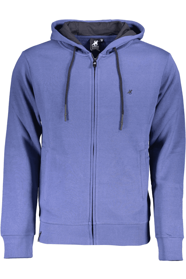 4823U.S. GRAND POLO FELPA CON ZIP UOMO BLU