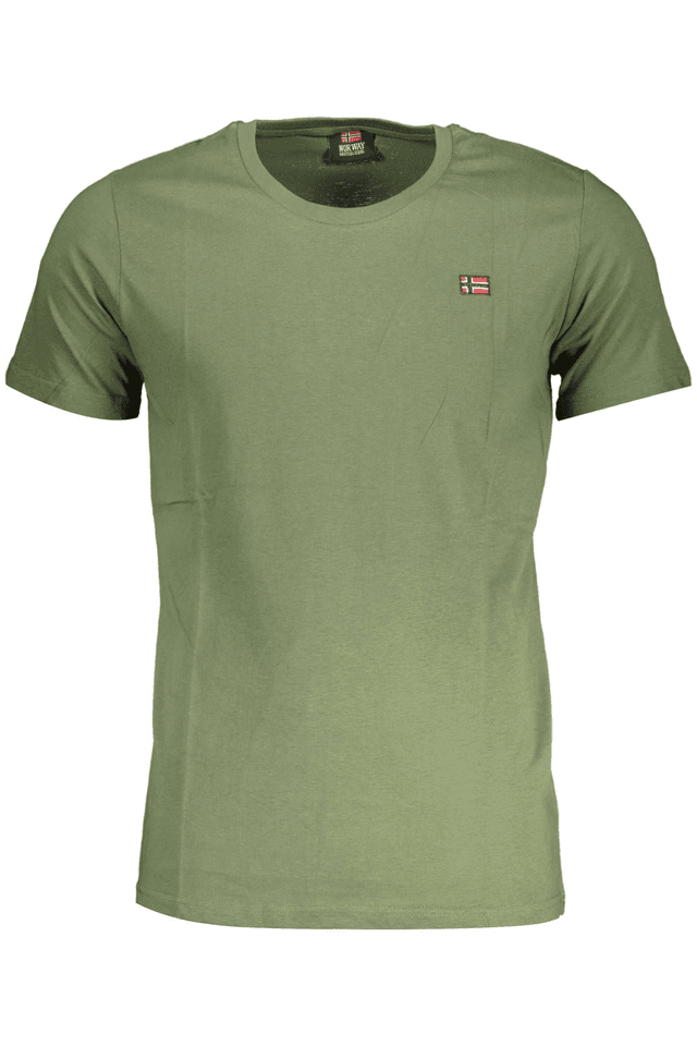 3937NORWAY 1963 T-SHIRT MANICHE CORTE UOMO VERDE