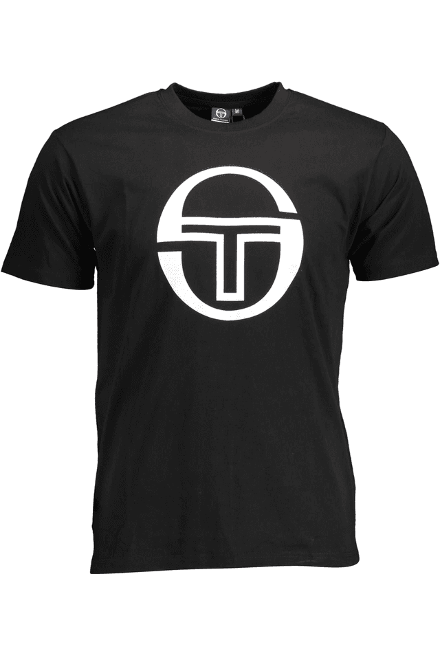 1587SERGIO TACCHINI T-SHIRT MANICHE CORTE UOMO NERO