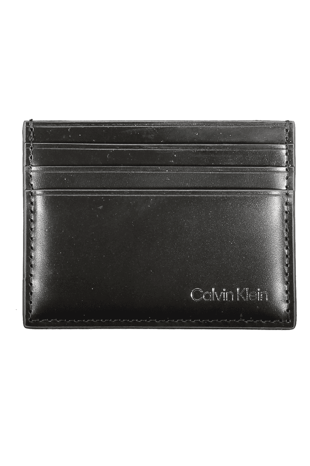 9466CALVIN KLEIN PORTAFOGLIO UOMO NERO