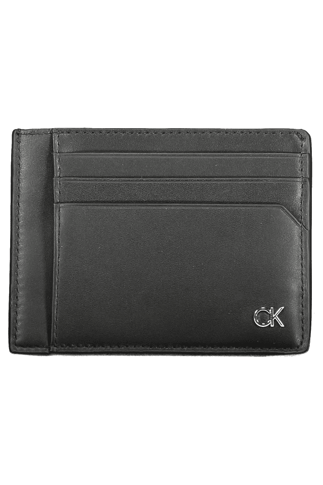 9349CALVIN KLEIN PORTAFOGLIO UOMO NERO