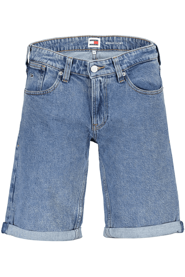 9120TOMMY HILFIGER JEANS SHORT UOMO BLU