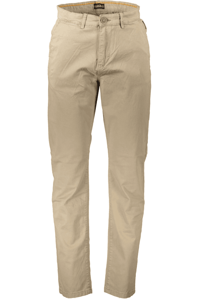 5734NAPAPIJRI PANTALONE UOMO BEIGE