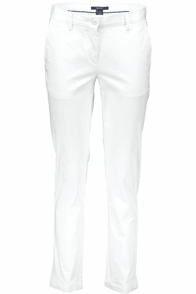 431GANT PANTALONE DONNA BIANCO