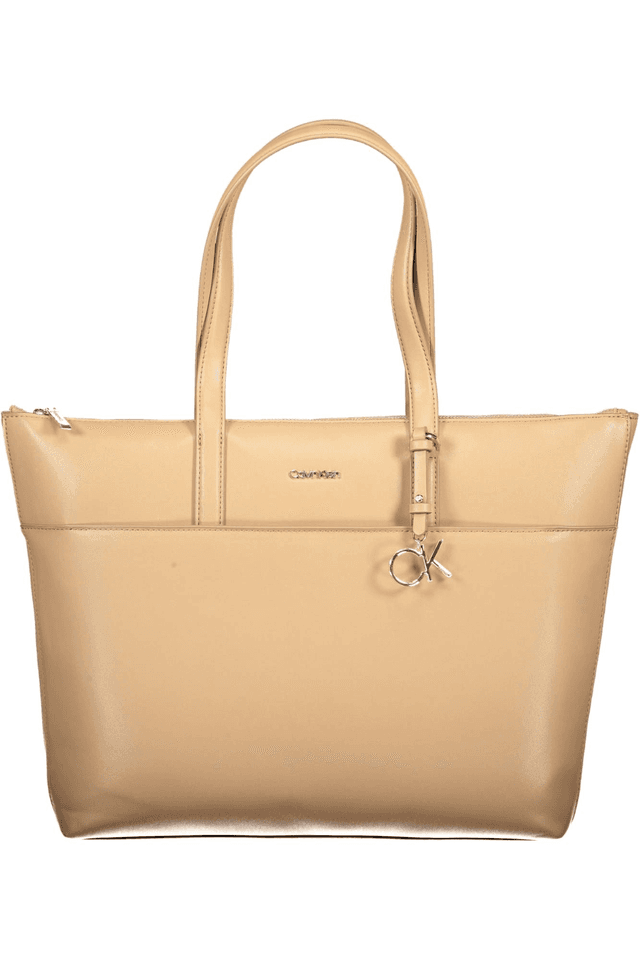 2886CALVIN KLEIN BORSA DONNA BEIGE