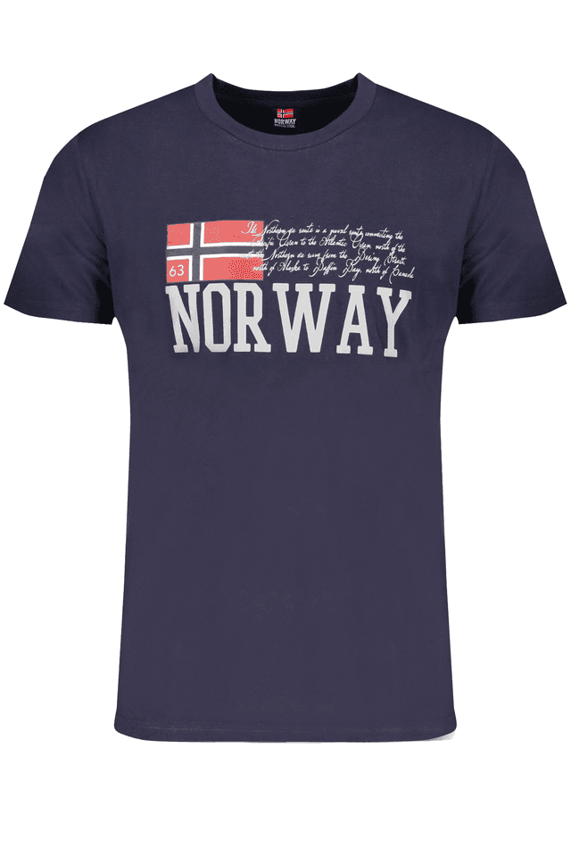 8168NORWAY 1963 T-SHIRT MANICHE CORTE UOMO BLU
