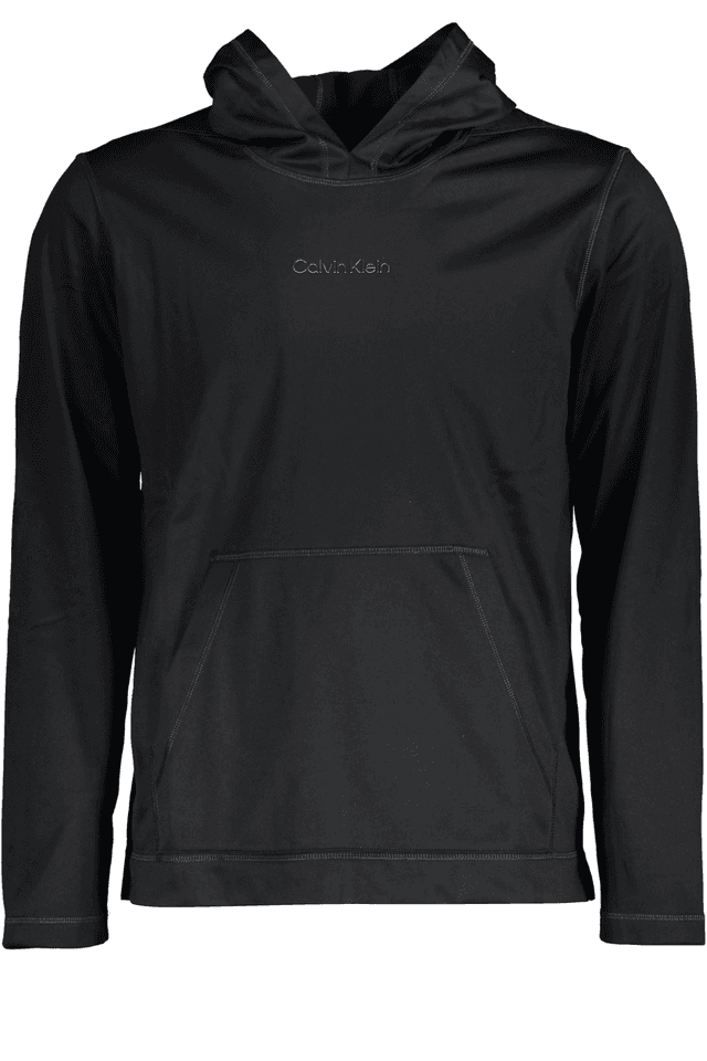 7000CALVIN KLEIN FELPA SENZA ZIP UOMO NERO