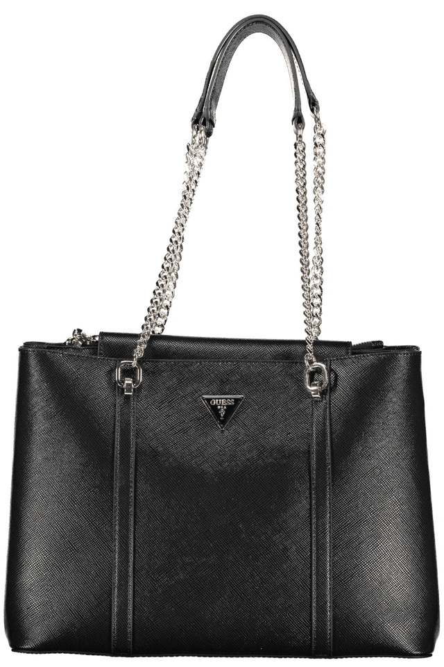 4571GUESS JEANS BORSA DONNA NERO