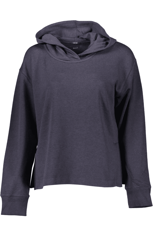 1117GANT FELPA SENZA ZIP DONNA BLU